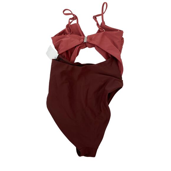 Veronica Beard Small Aniston One Piece Cut Out Swimsuit - Picture 6 of 7